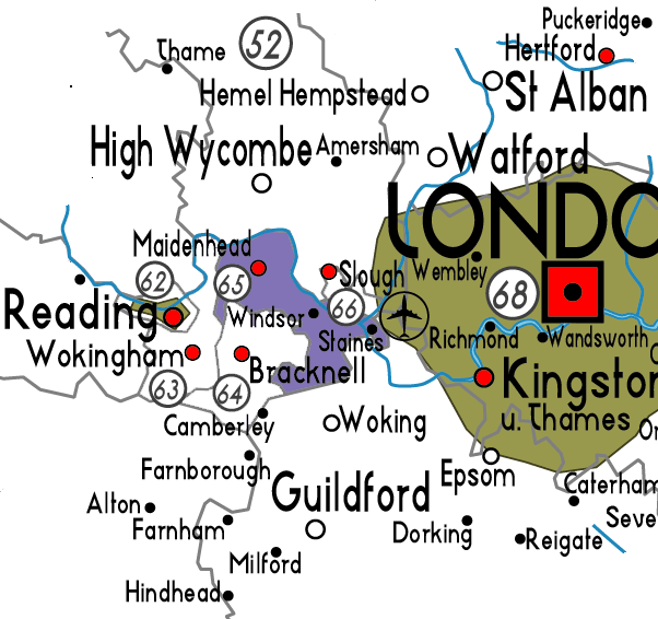 Maidenhead map