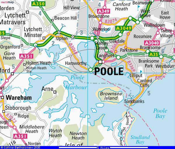Poole map