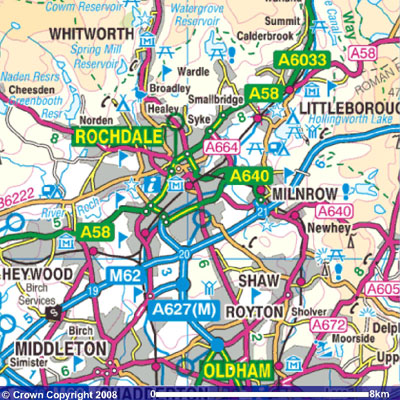 Rochdale map