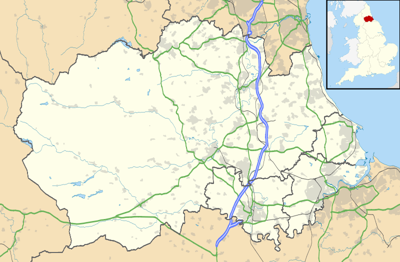 Stockton on Tees map