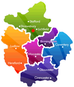 map Telford