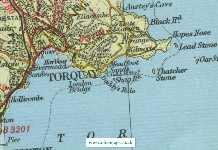 Torquay map