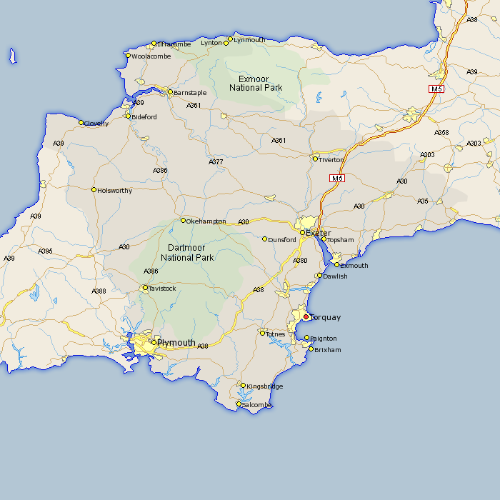 Torquay map