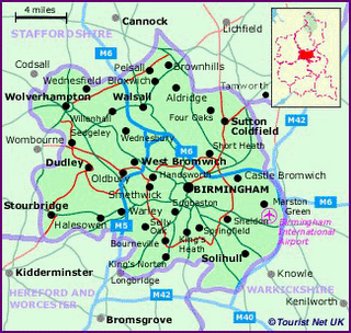 Walsall map