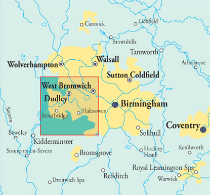 West Bromwich map