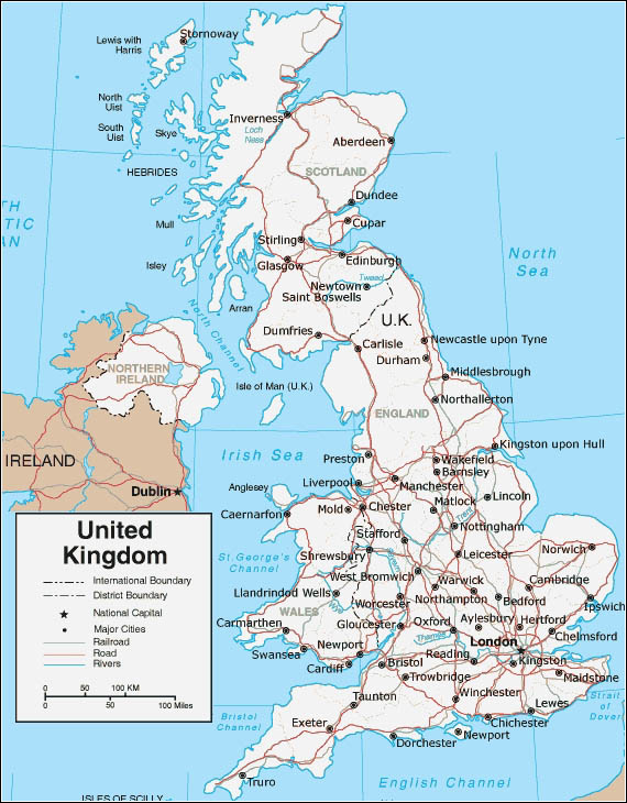 Worcester map uk