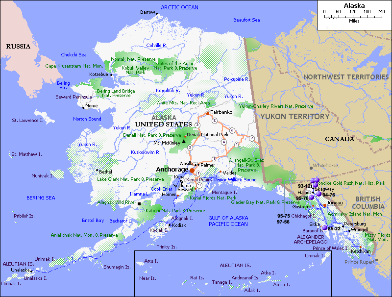 Alaska Map United States