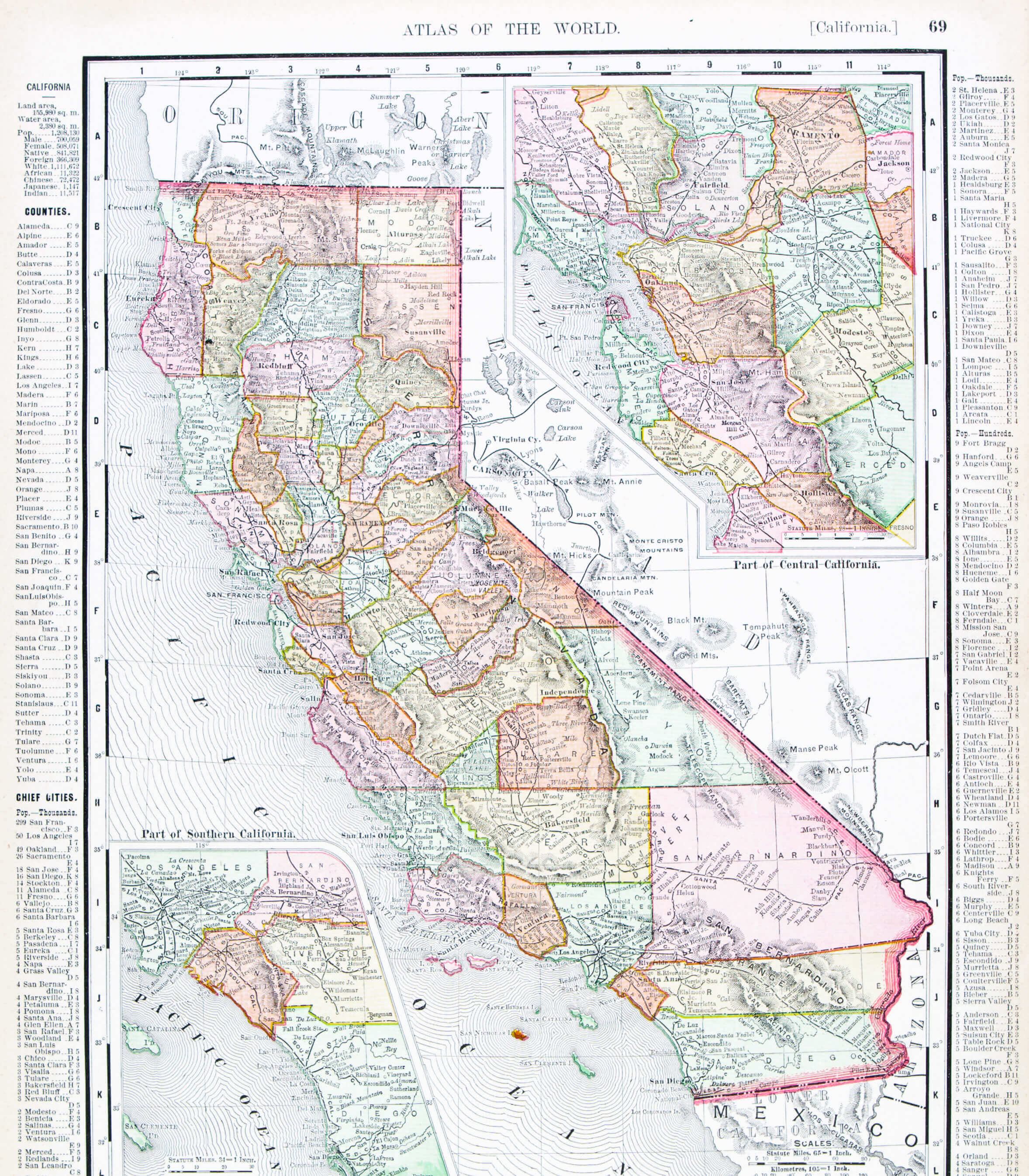 California Historical Map