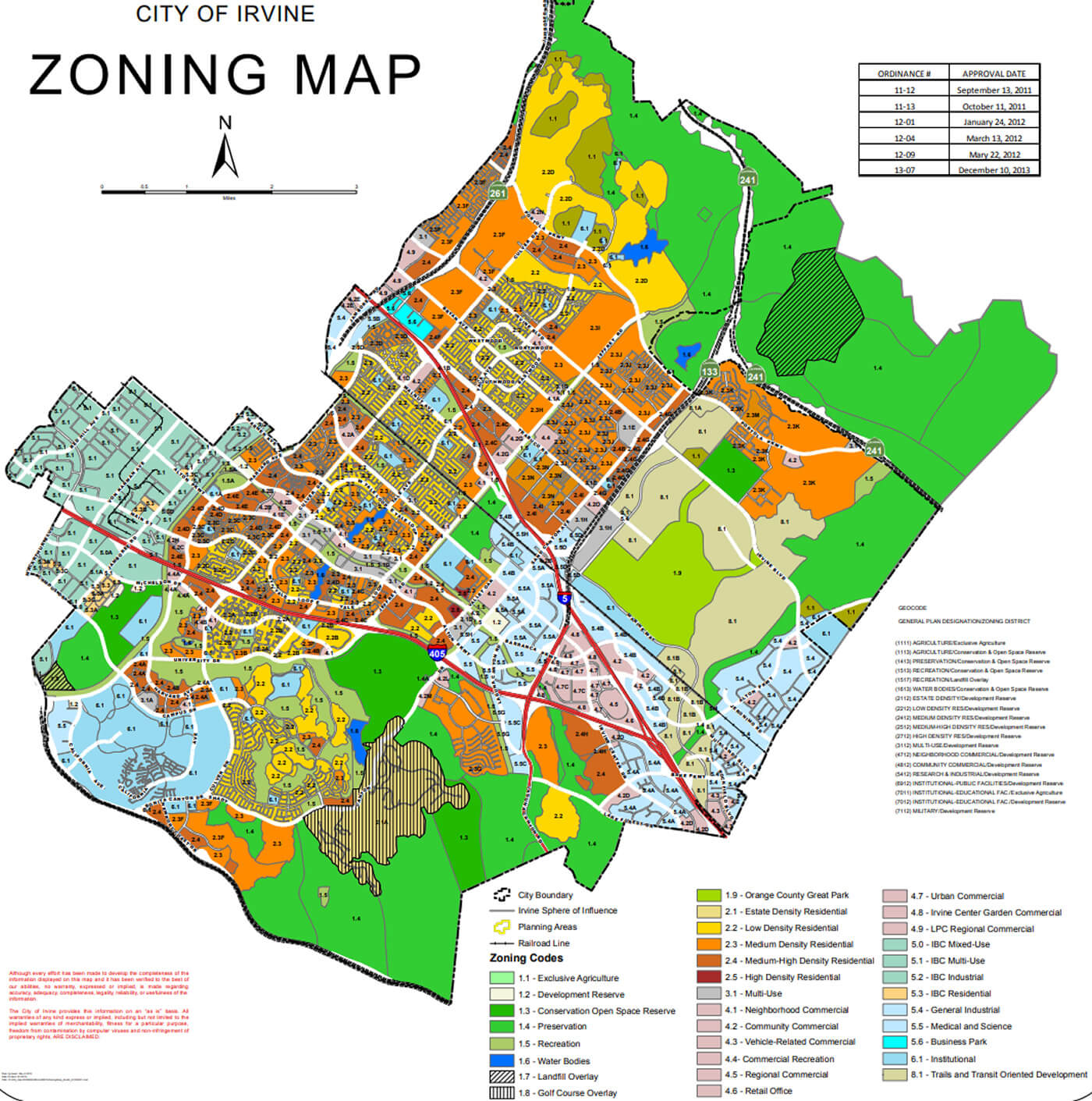 Street Map Of Irvine Ca Irvine, California Map