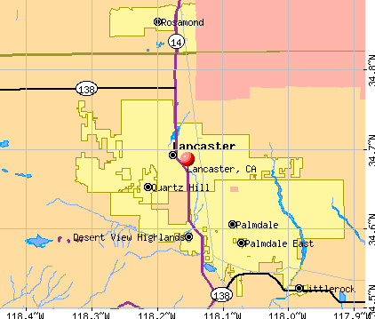 lancaster map