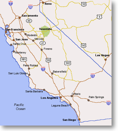 ontario map south california