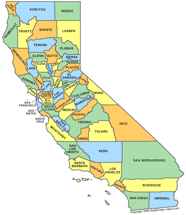 map san bernardino california