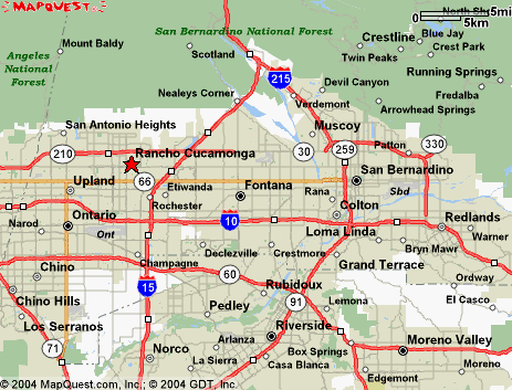 map of san bernardino county with cities San Bernardino California Map map of san bernardino county with cities