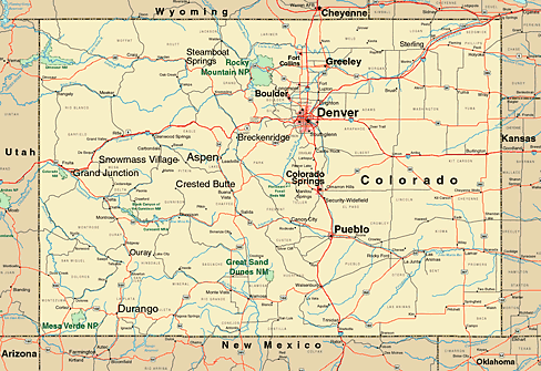 Colorado Map