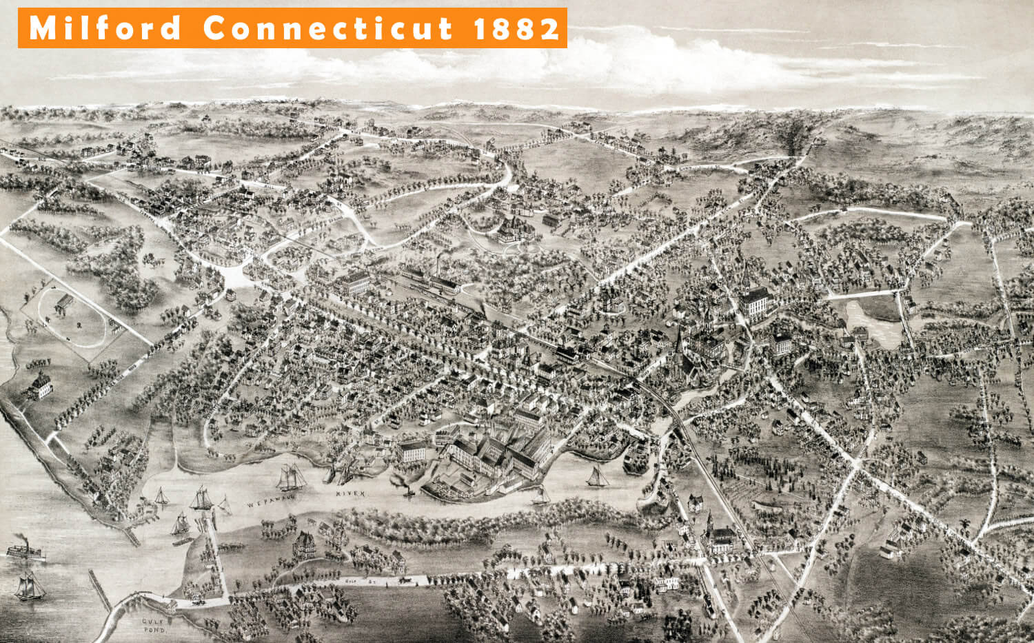 Milford, Connecticut Map