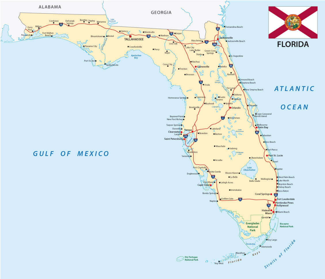 Florida Road Map