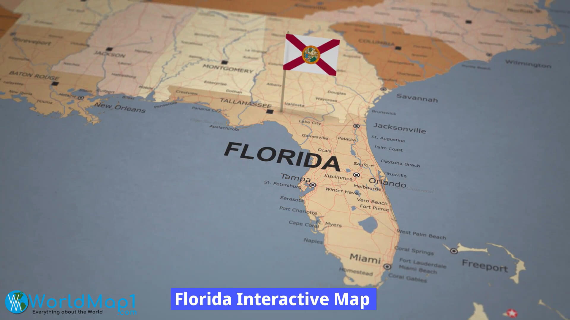 Where is Located Florida in the - Florida%20Interactive%20Map