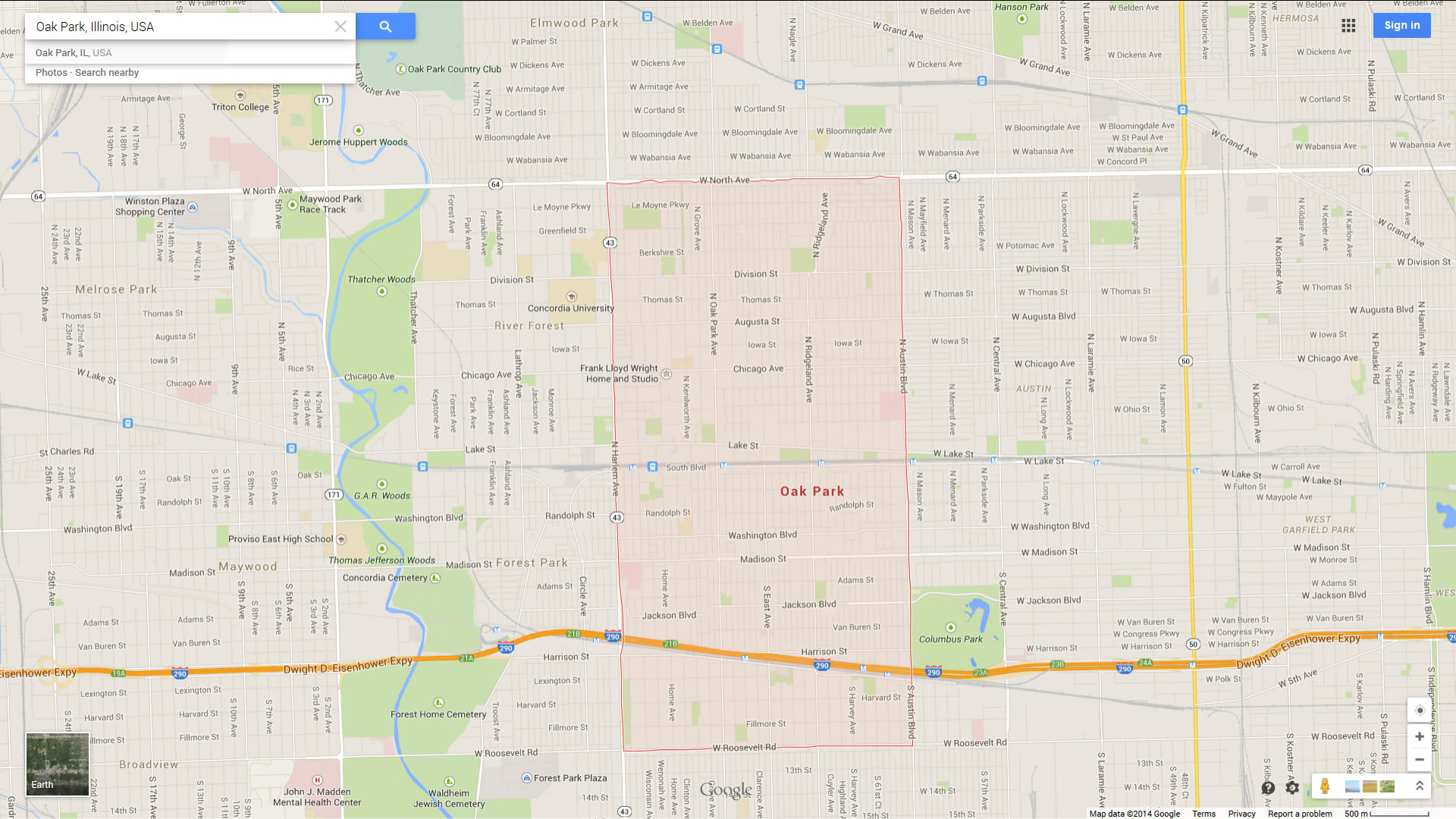 Navigating Oak Park, Illinois A Comprehensive Guide To Its Map Sundance Resort Trail Map