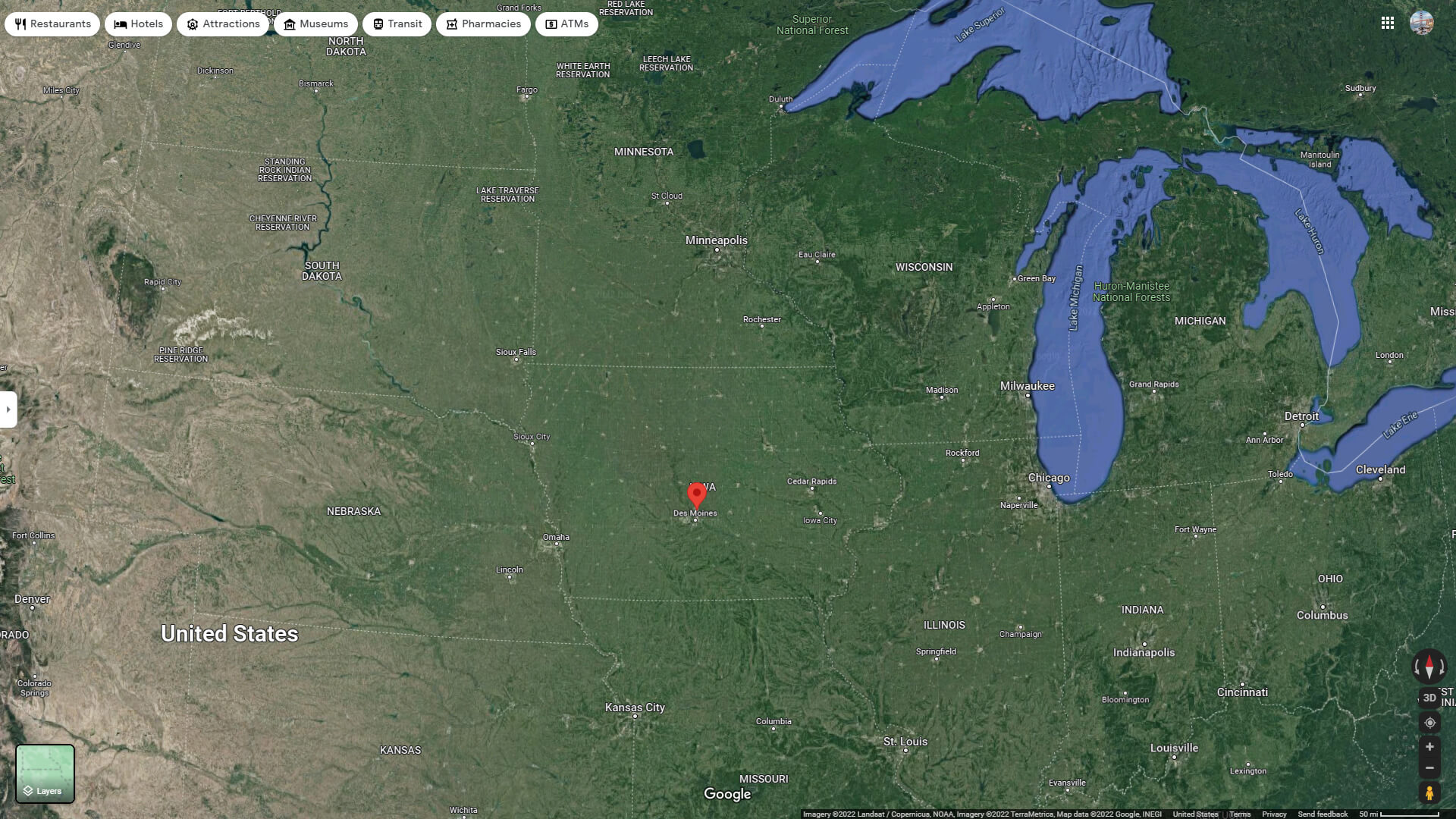 Ankeny, Iowa Map