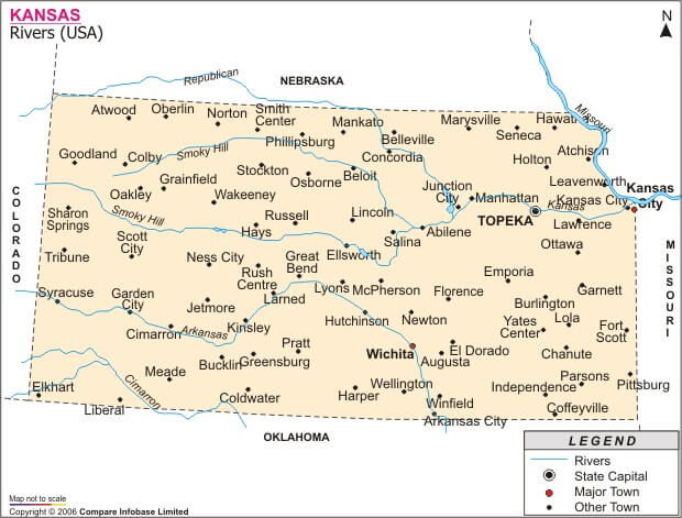 Kansas Cities Map