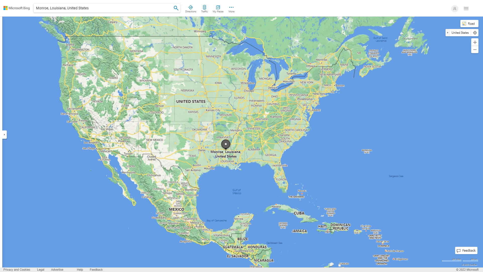 Monroe Louisiana Map United States - Where%20is%20Monroe%20in%20the%20US