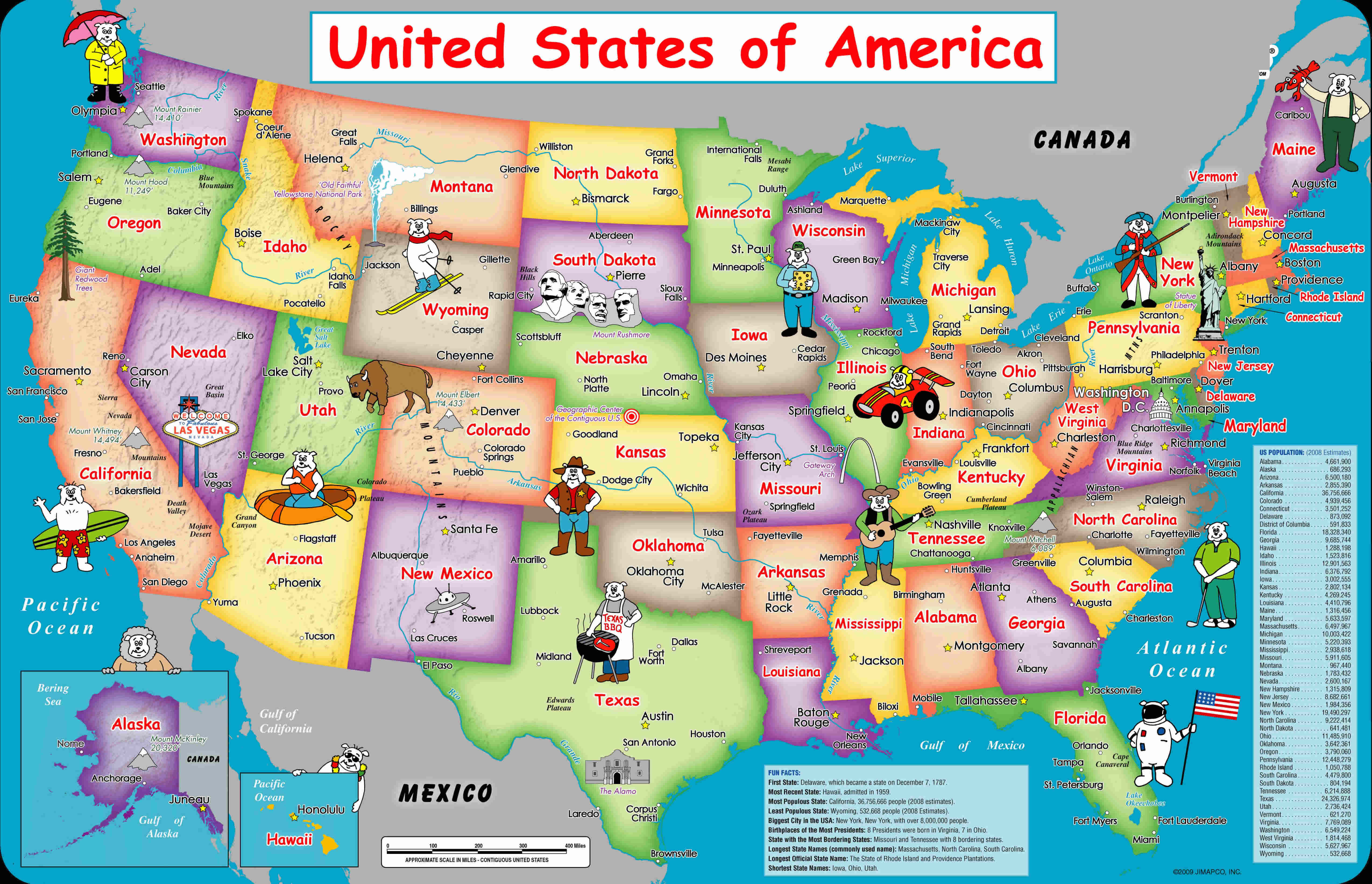 Geography Usa Map At Justin Goodenough Blog