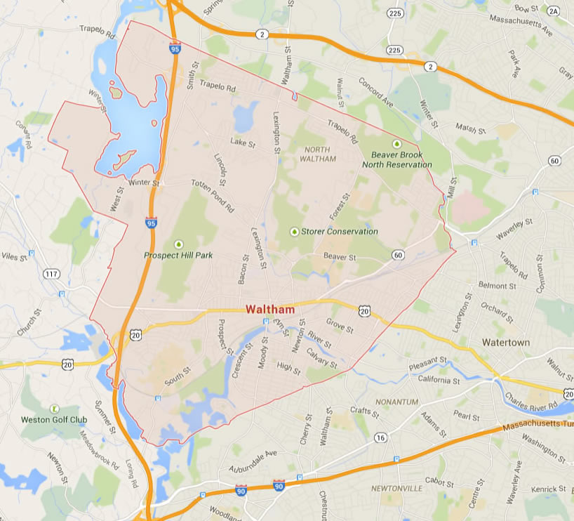 Malden, Massachusetts Map