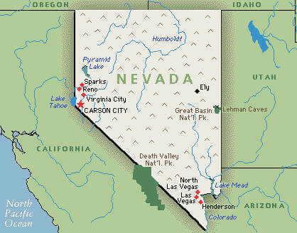 Nevada Map