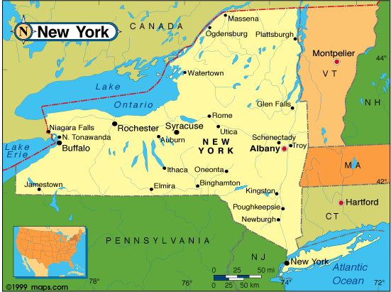 NY State Map