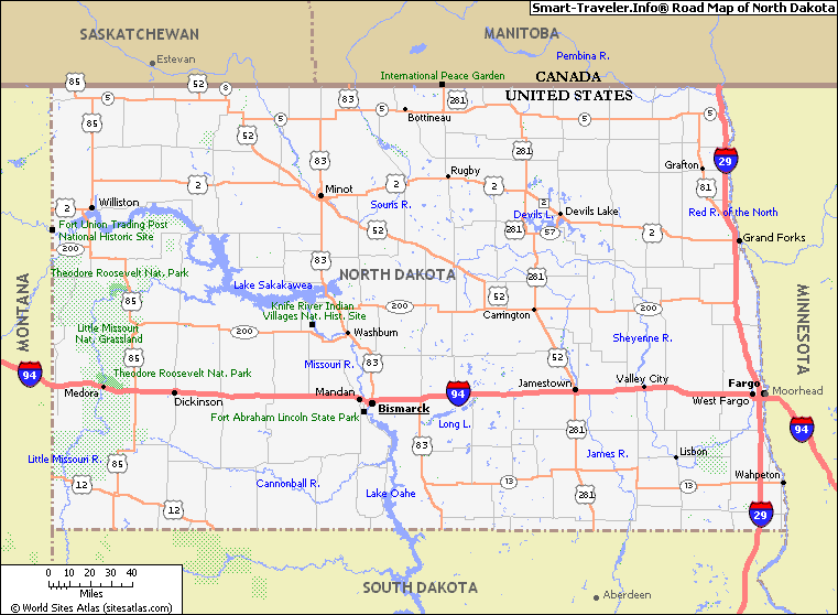 Nd Roads Map