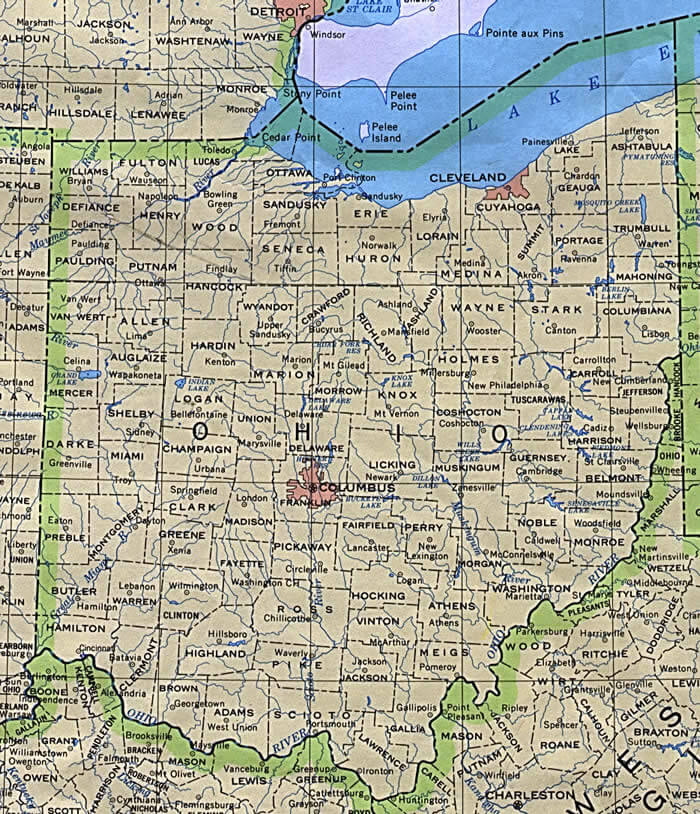 Ley Lines Ohio Map - World Of Light Map