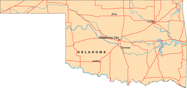 Oklahoma City Map