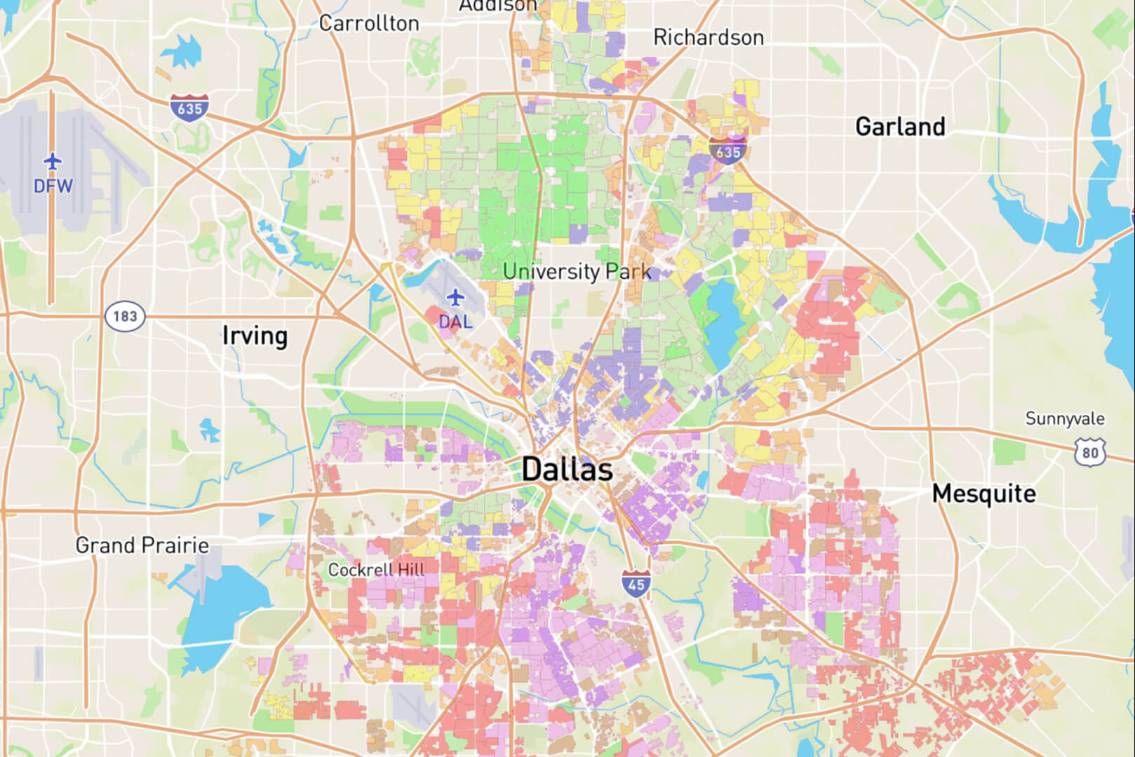 Dallas Texas Map - Dallas%20Map%20Texas