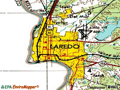 laredo city map