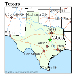 waco texas on map Waco Texas Map waco texas on map