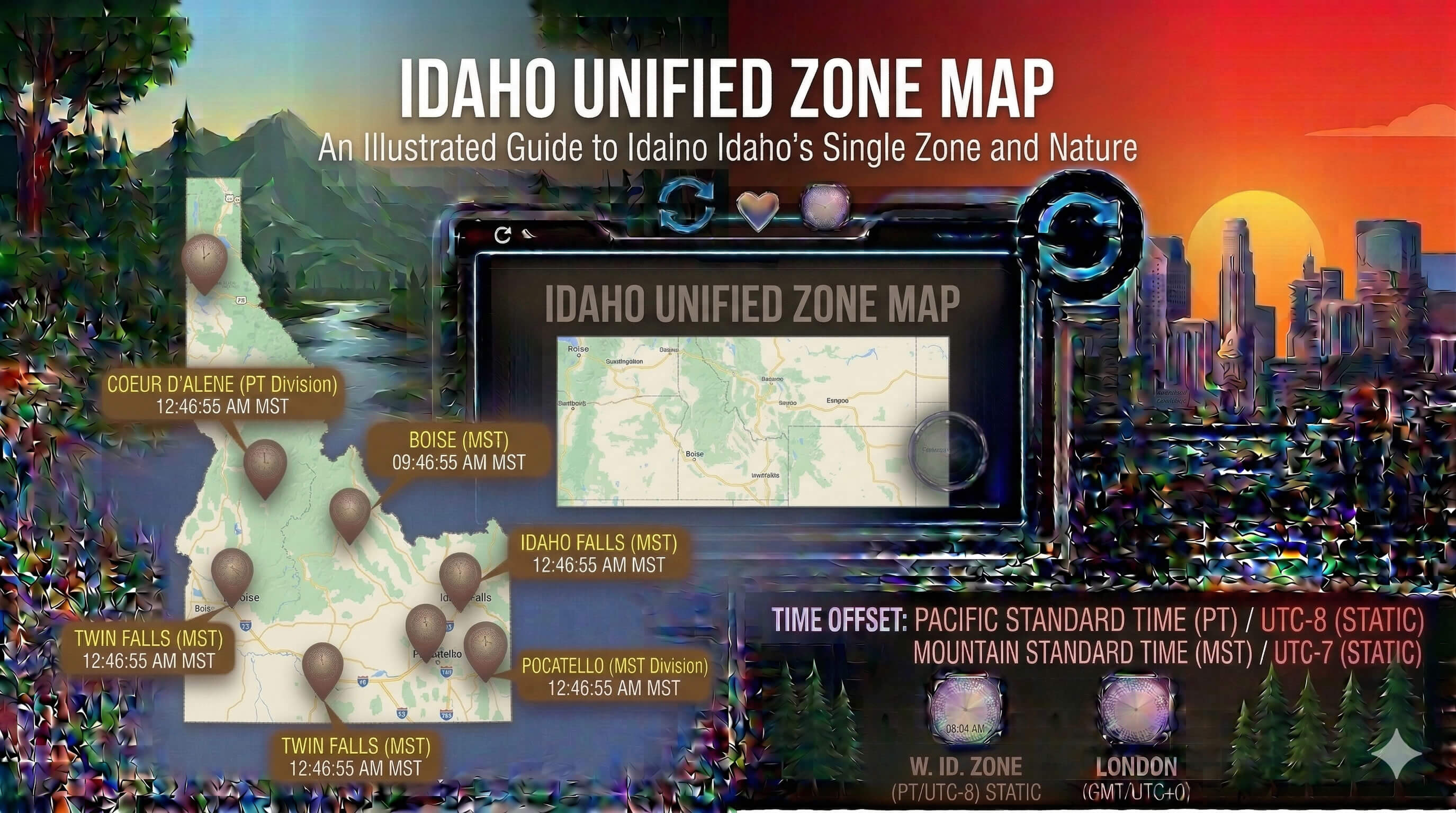 Idaho time zone