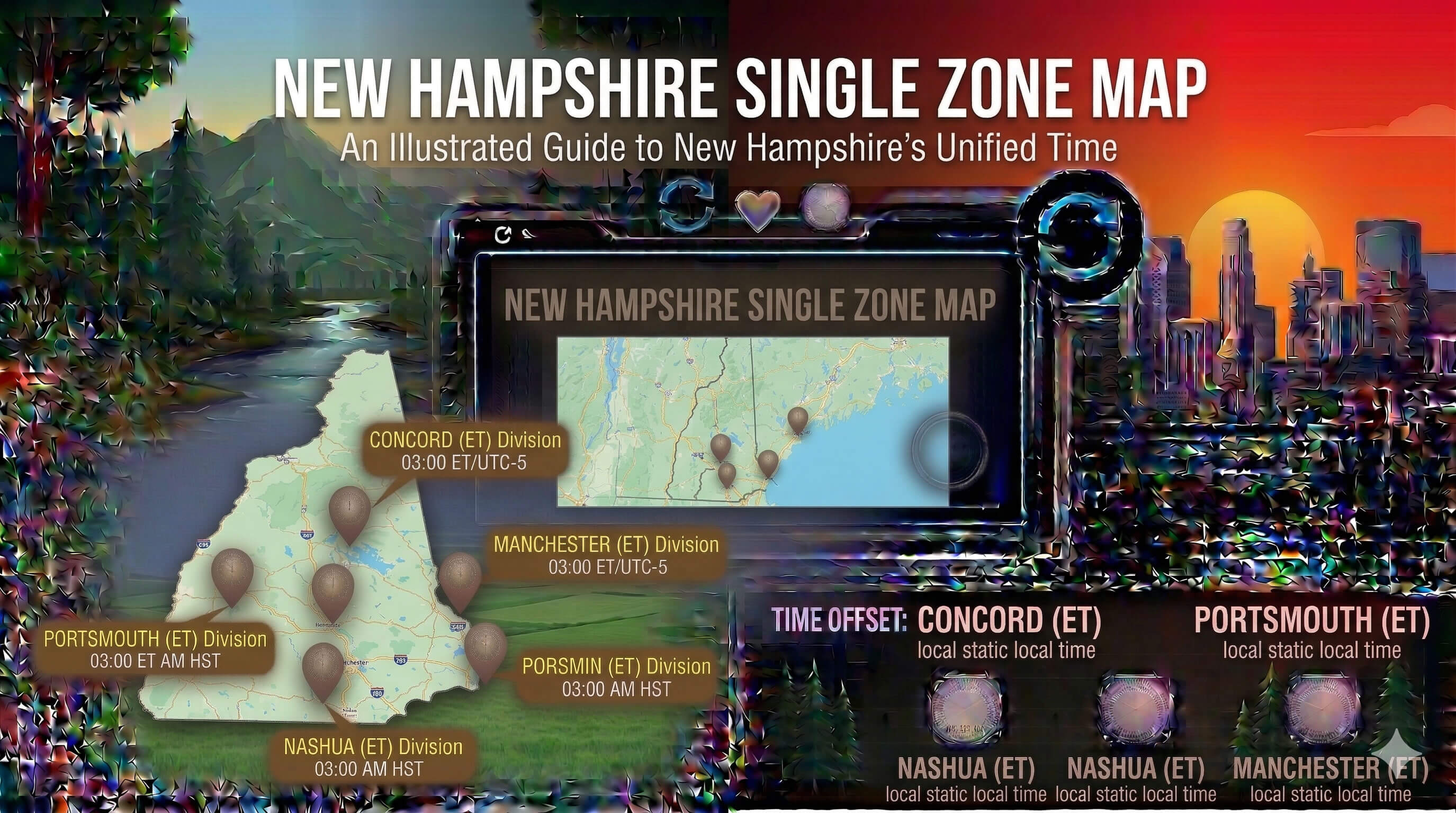 New Hampshire time zone