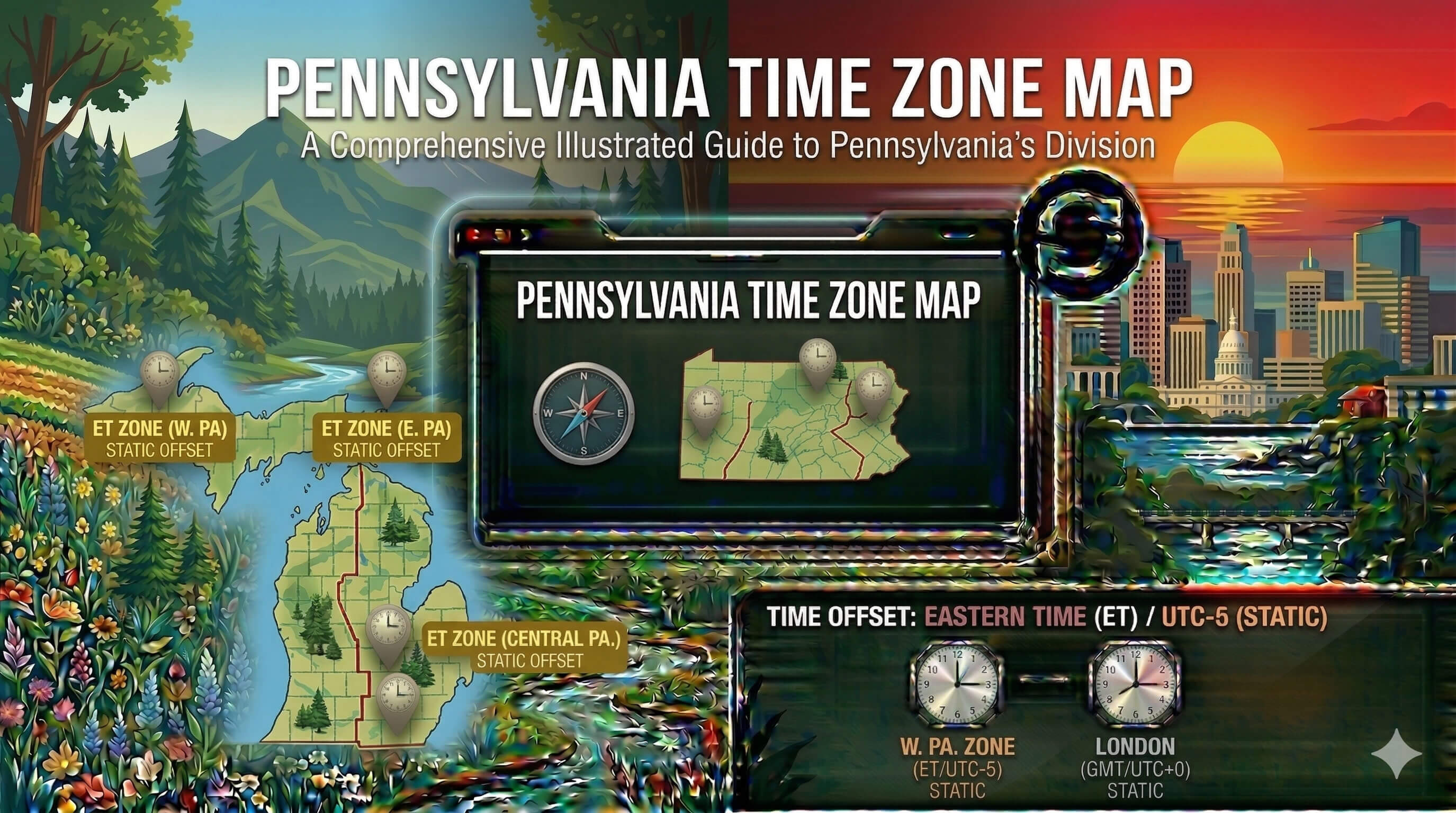 Pennsylvania time zone