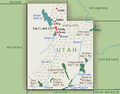 Utah maps
