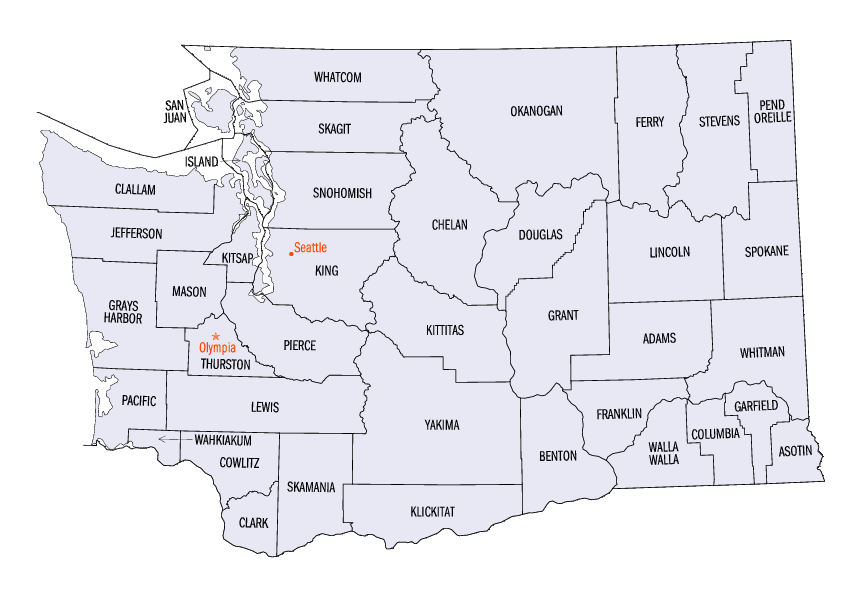 Washington County Map