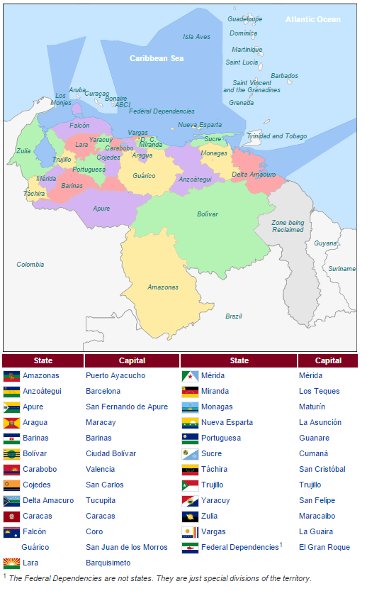 Venezuela Map