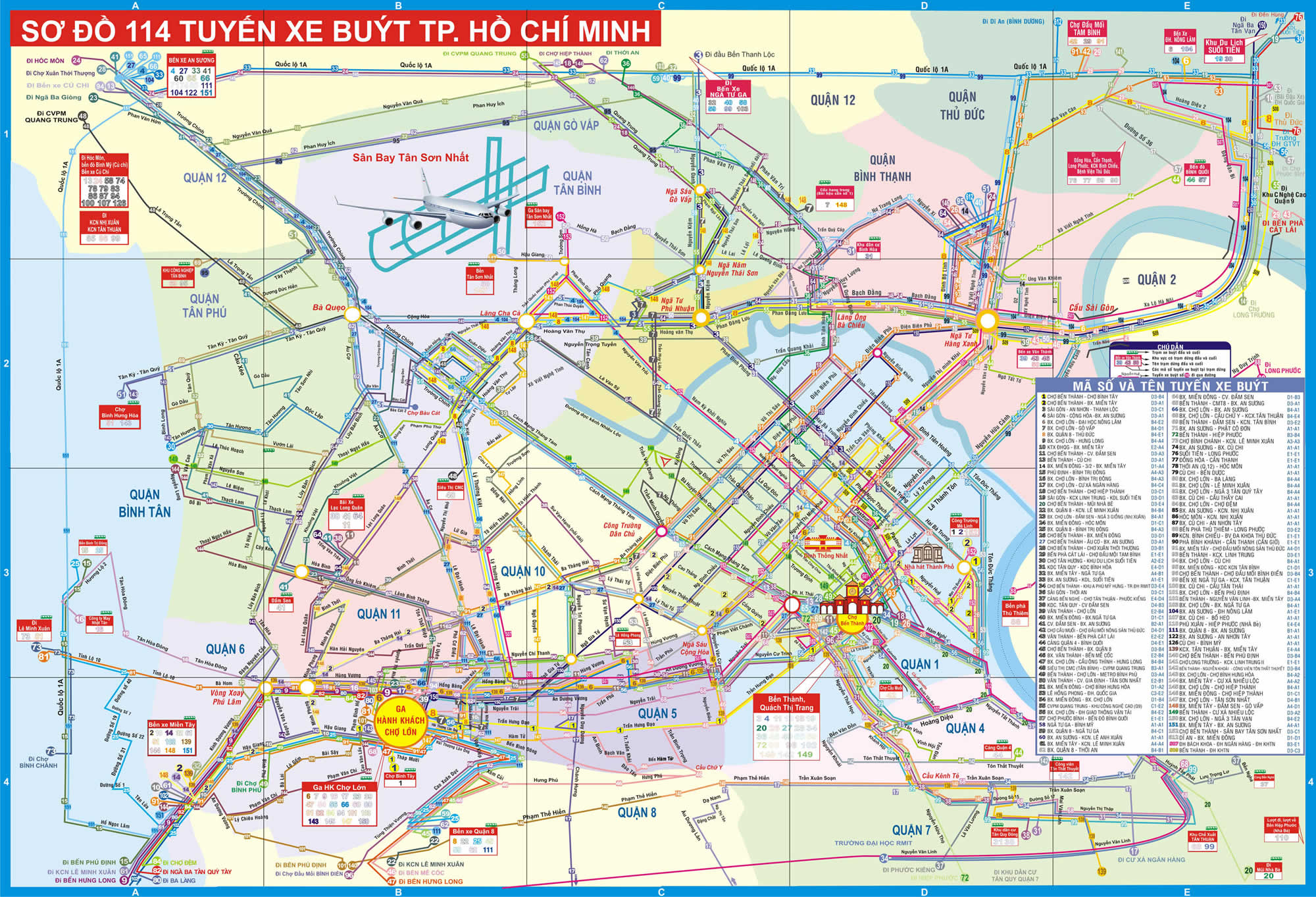 tourist map of ho chi minh city
