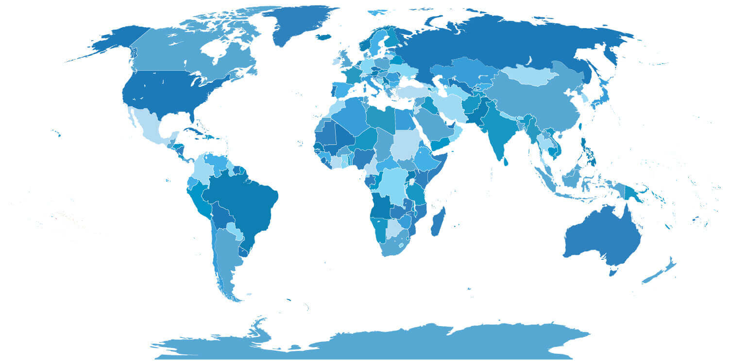 Blank World Map