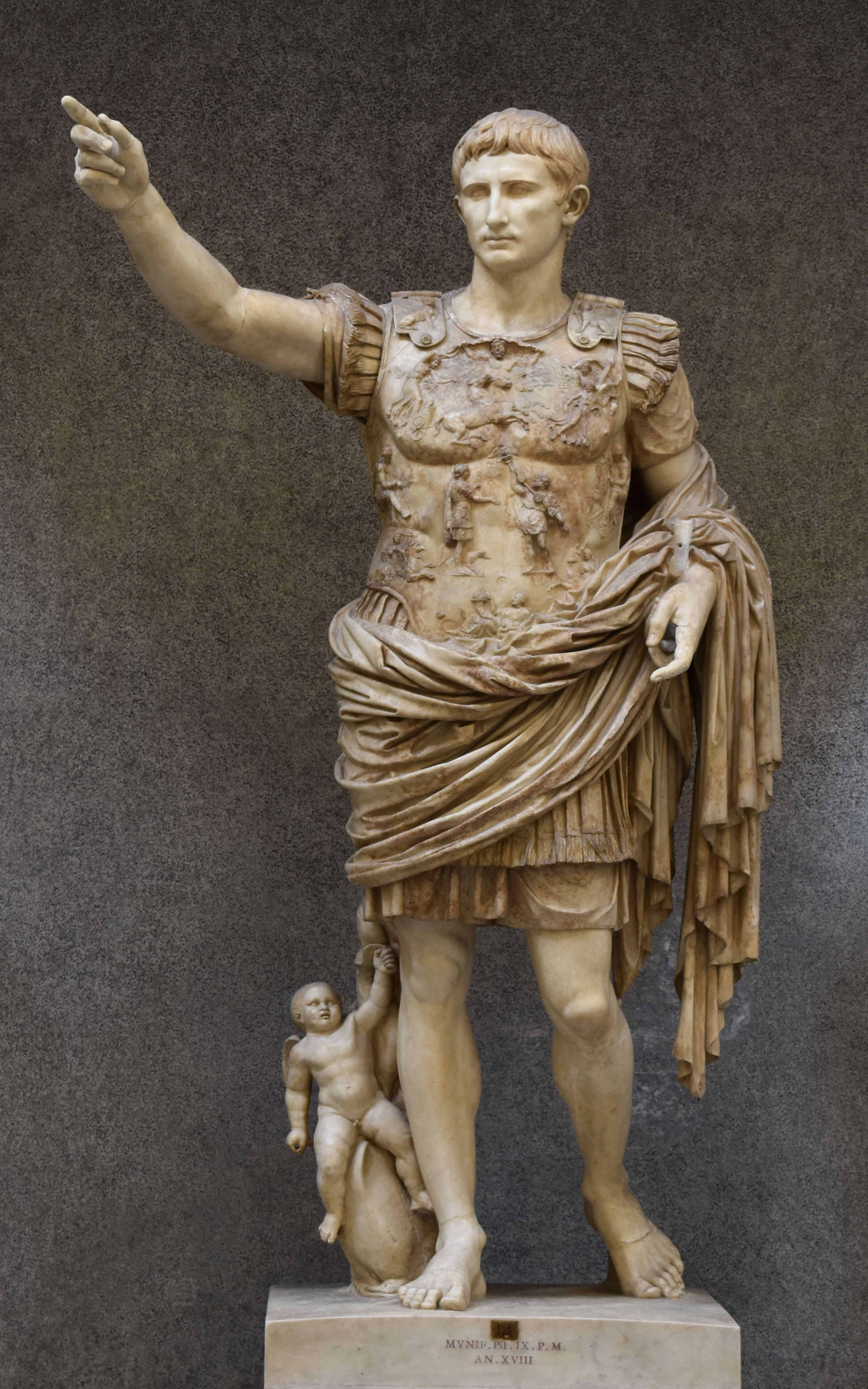 Augustus of Prima Porta Roman Emperor