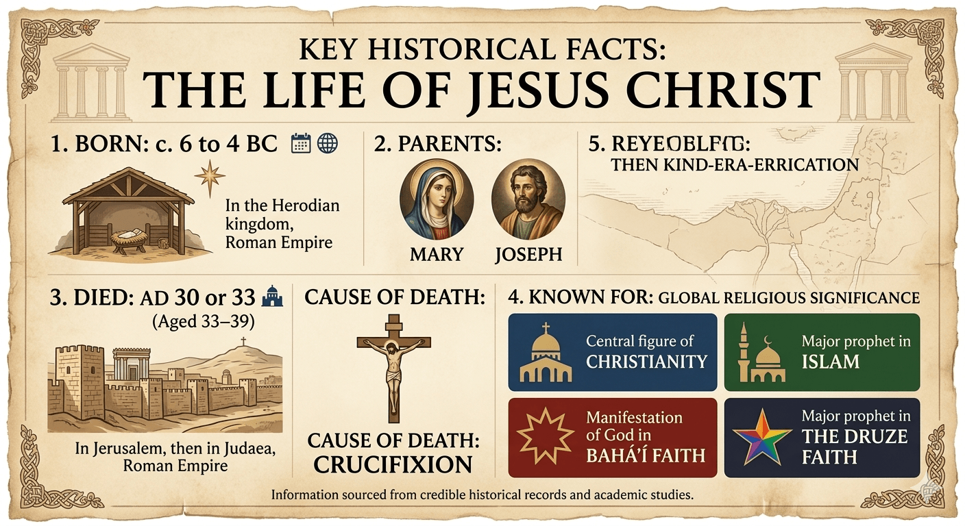 The life of Jesus Christ