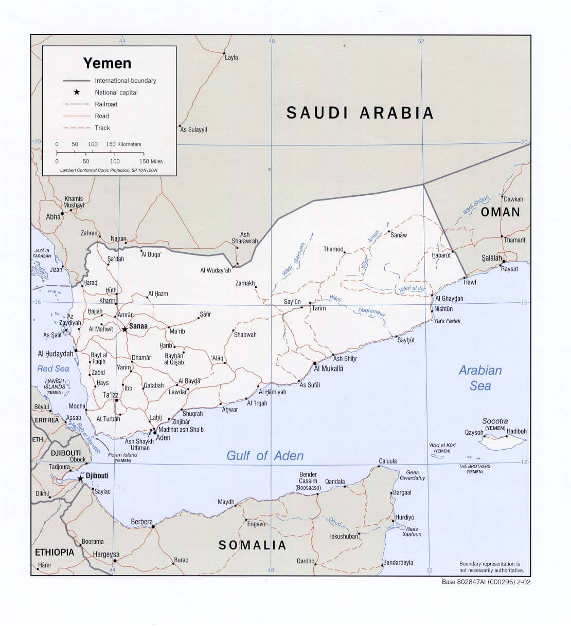 yemen map sana