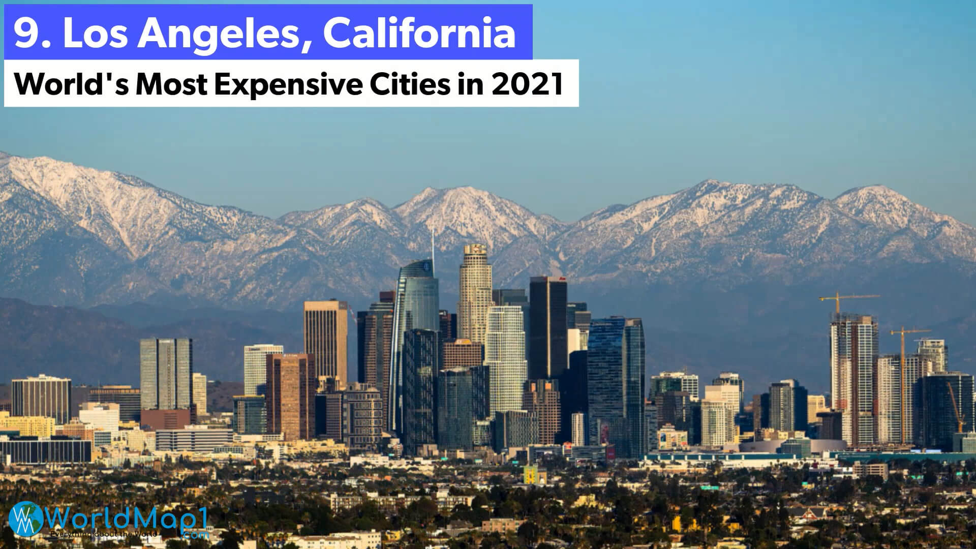 World's Most Expensive Cities - Los Angeles, California - US