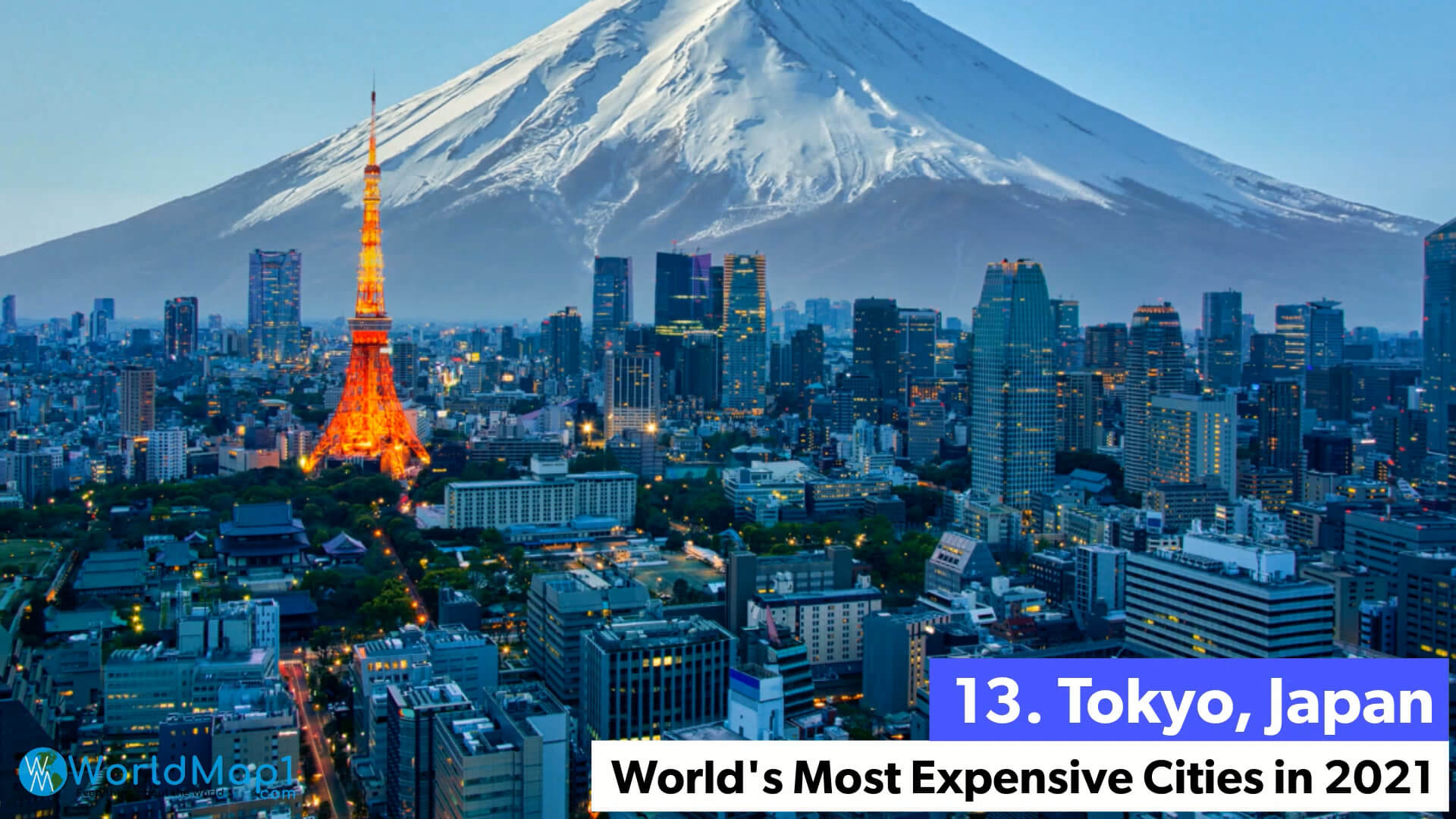 World's Most Expensive Cities - Tokyo, Japan