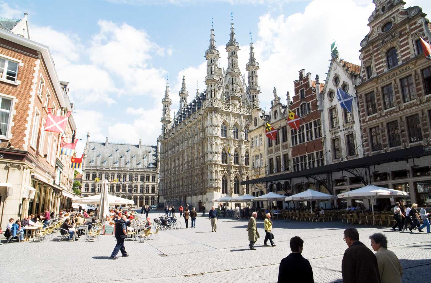 Leuven City View - Grand Place with Town Hall