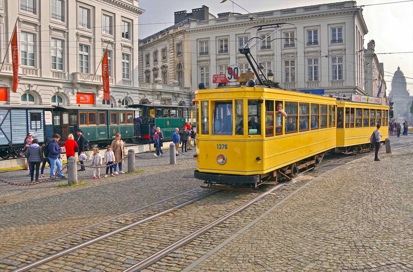 Brussels City Public Transport - Histroical Tram